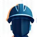 Icono de un casco de seguridad y un escudo, simbolizando seguridad y salud laboral